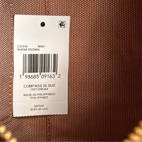 Coach Compass 25 Bag Suede - Picture 9 of 9